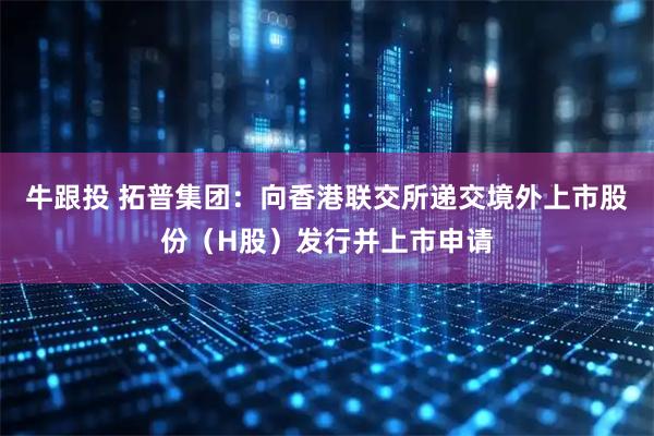 牛跟投 拓普集团：向香港联交所递交境外上市股份（H股）发行并上市申请